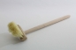 Preview: Anstreichbürste 3 x 9 cm mit Schrägstiel / Fibre